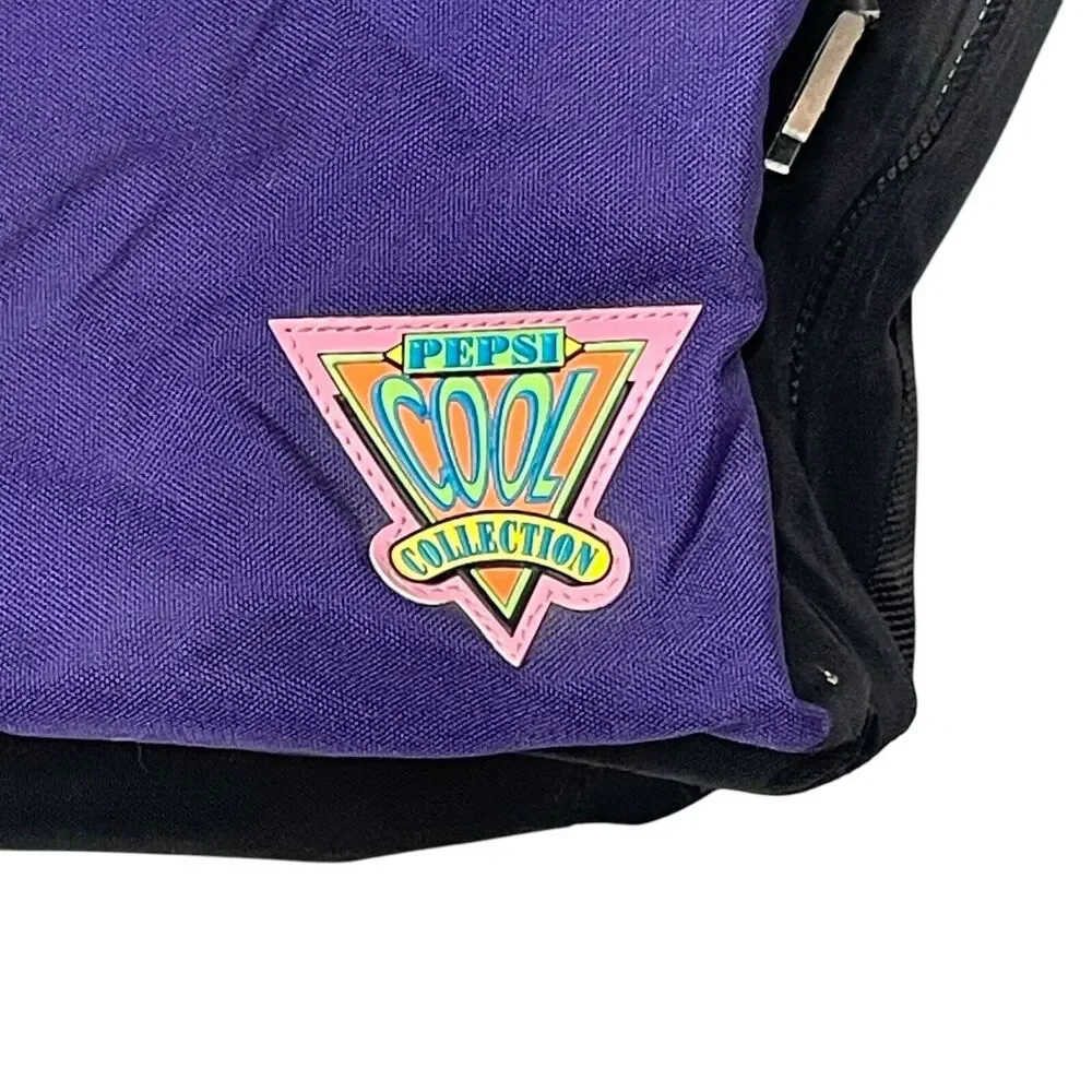Vintage 90s Pepsi Cool Collection Hanging Garment Bag Travel Suitcase 28